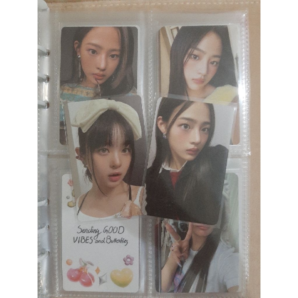 photocard hanni pita minji njz