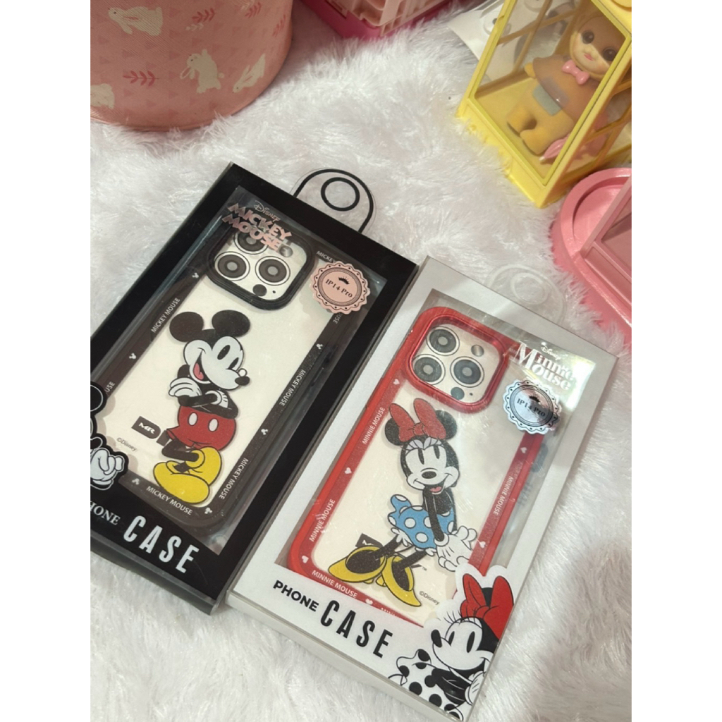 CASE CASING MR DIY NEW IPHONE 14 PRO MICKEY MOUSE MINNIE MOUSE
