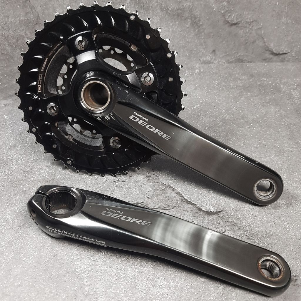 Shimano Deore FC-M6000 Triple Chainring Crankset 170mm - Crank Shimano Deore M6000 Triple