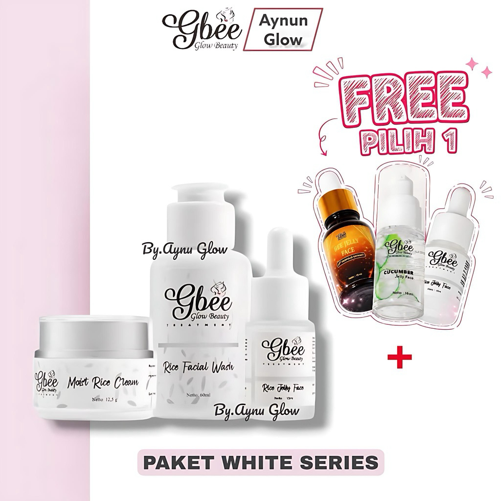Gbee Glow Beauty Paket White Series Extract Niacinamide