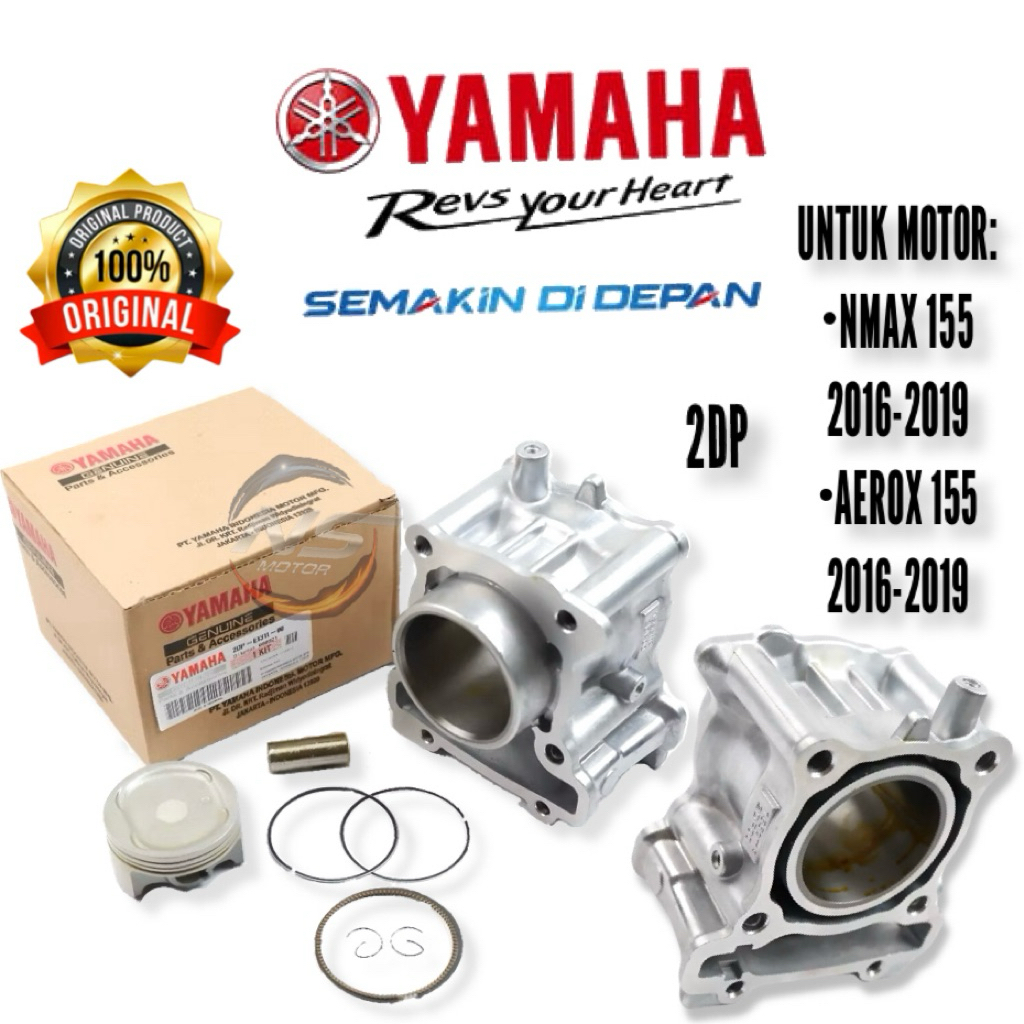 BLOK SEHER NMAX 155 AEROX 155 LEXY 2DP ORIGINAL
