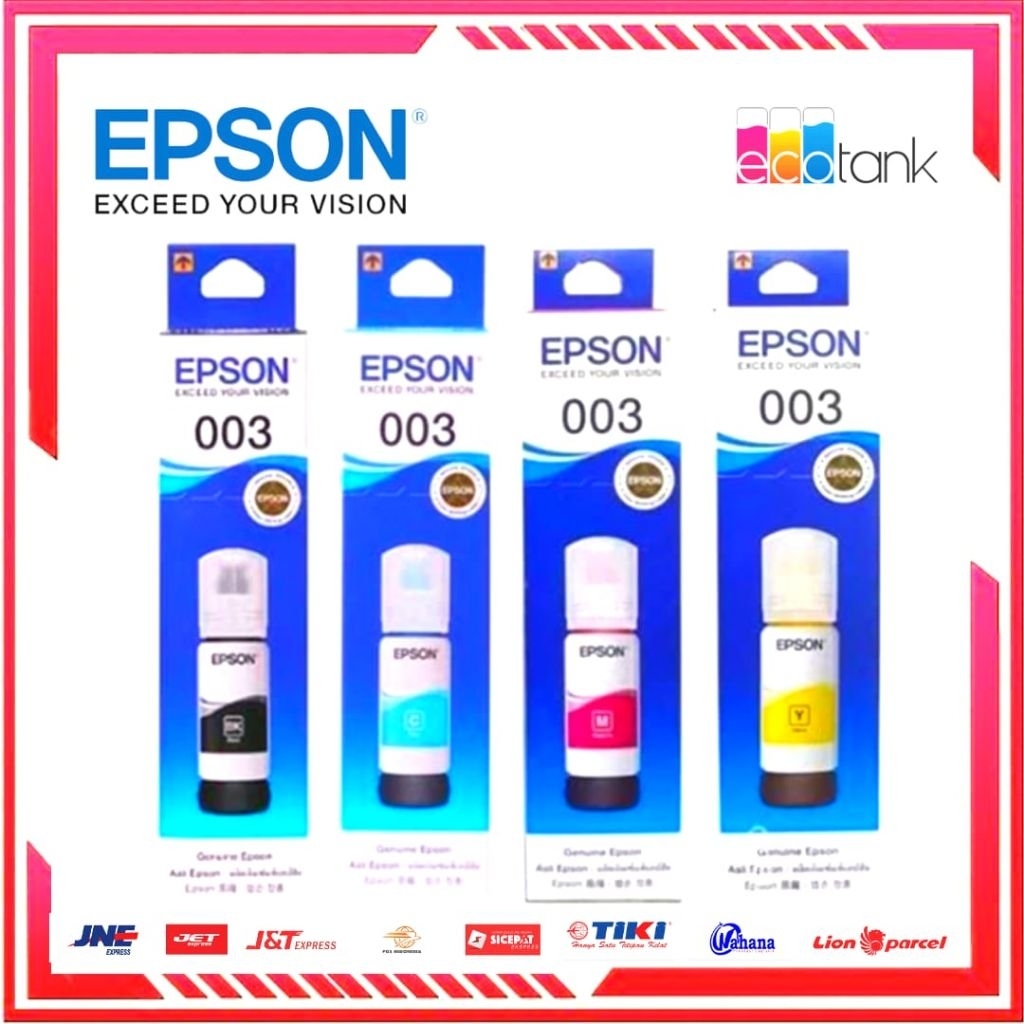 Tinta Epson 003 L3110 /L1110Original (1SET)