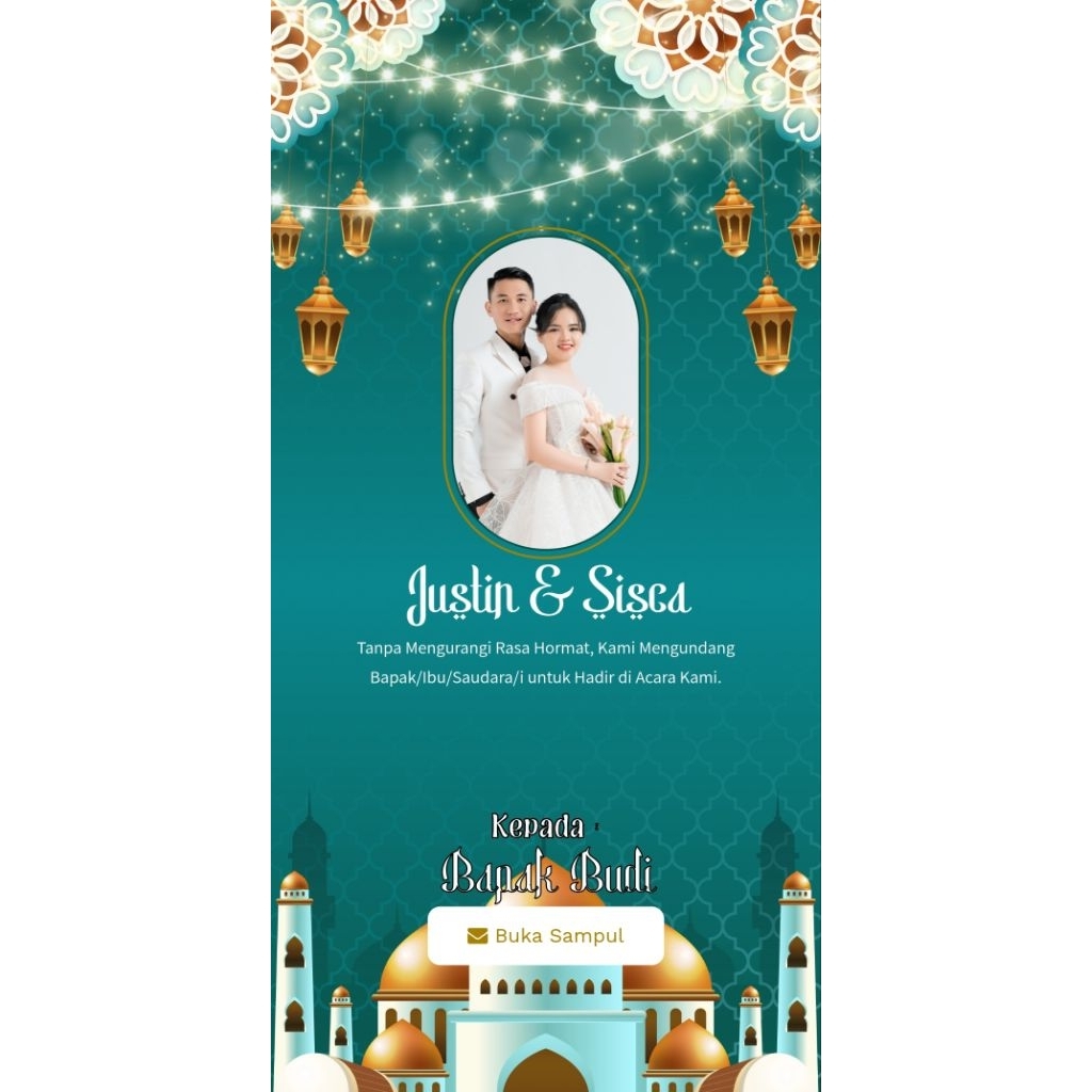 Template Undangan Pernikahan (Digital)