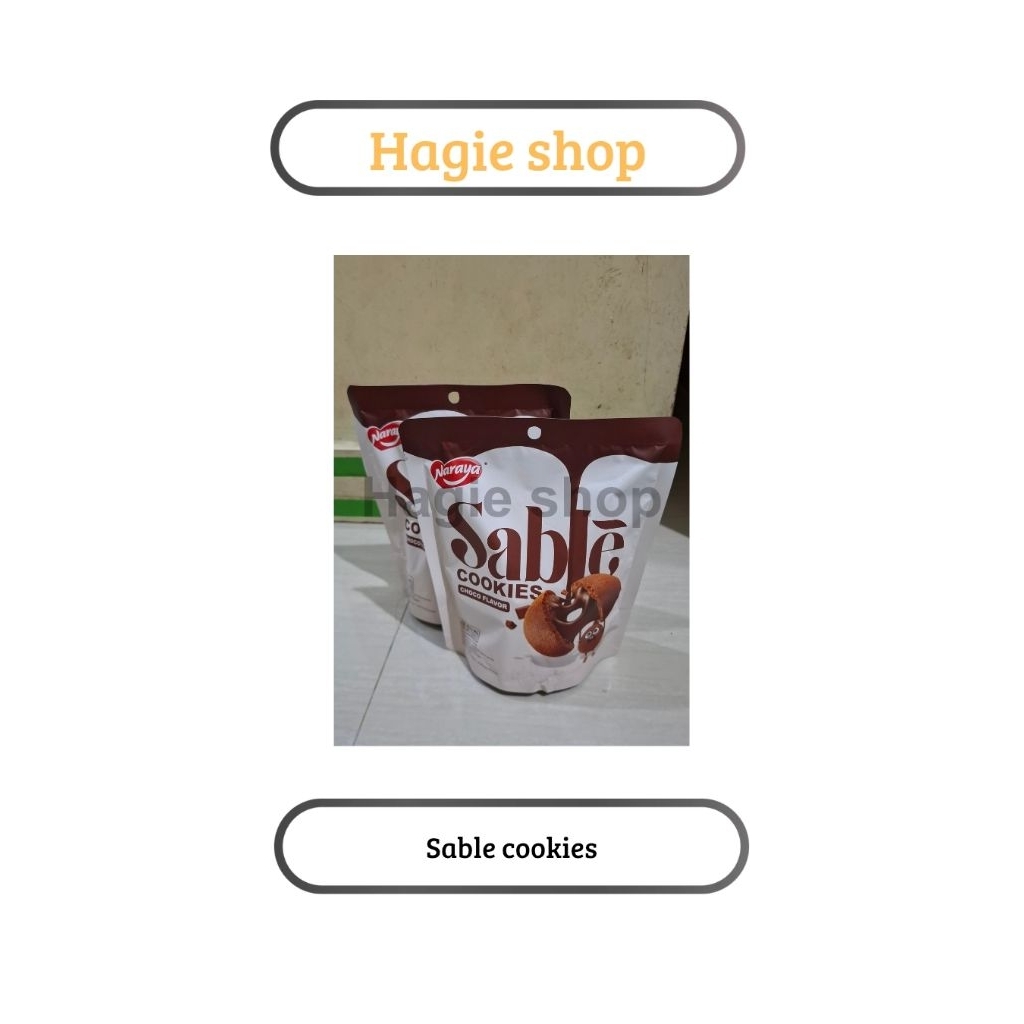 Naraya sable soft cookies biskuit