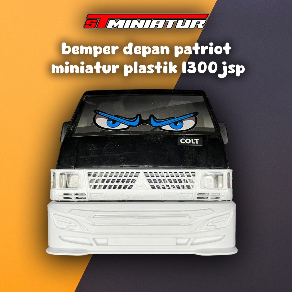 Bemper Depan Patriot Miniatur Plastik L300 JSP