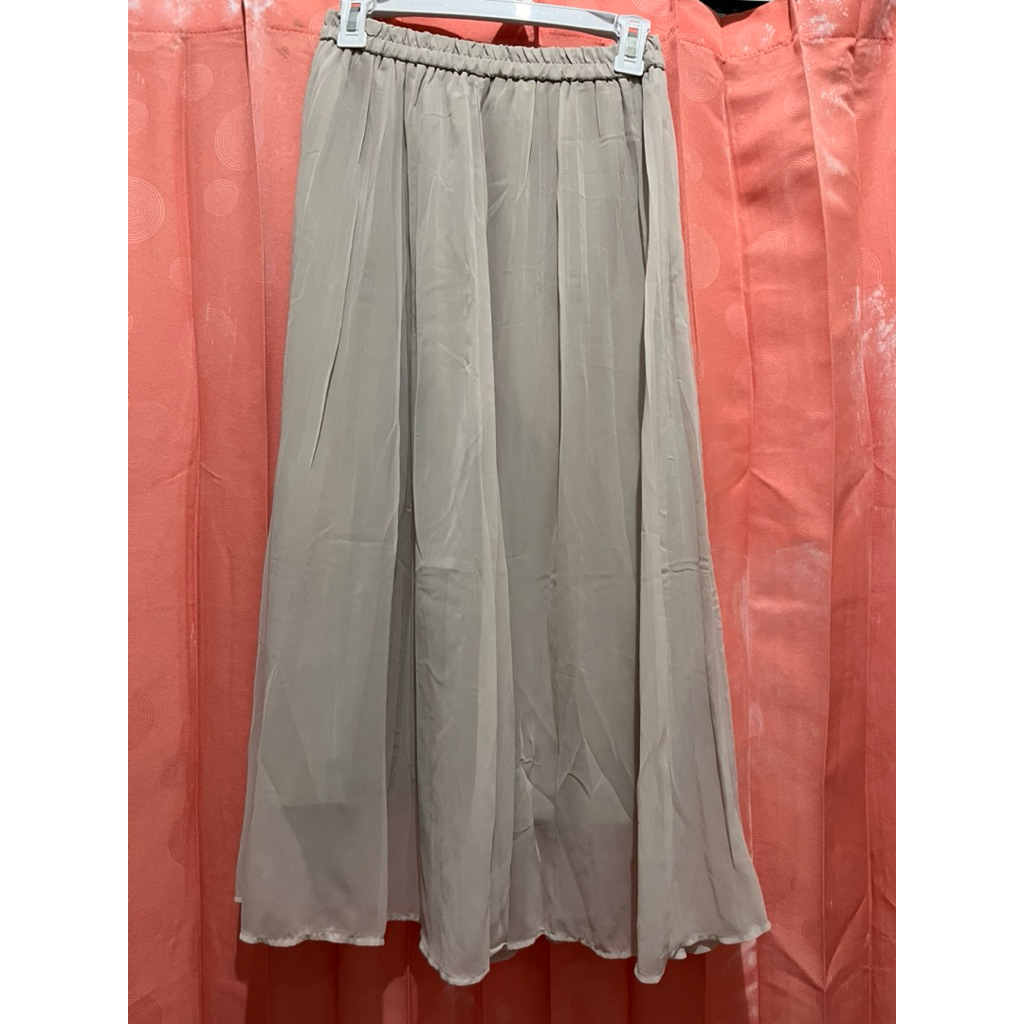 Rok plisket GU Uniqlo