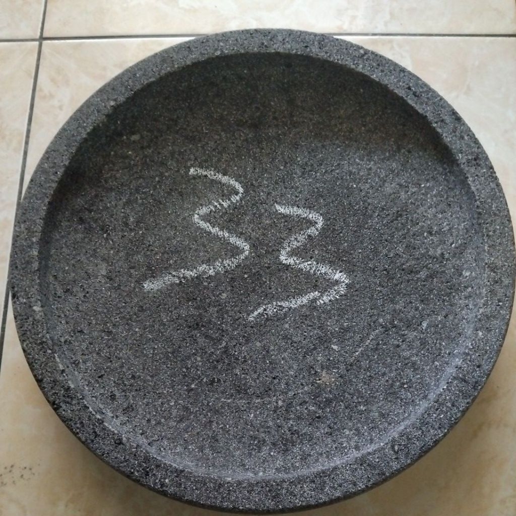 Cobek Batu asli dari muntilan