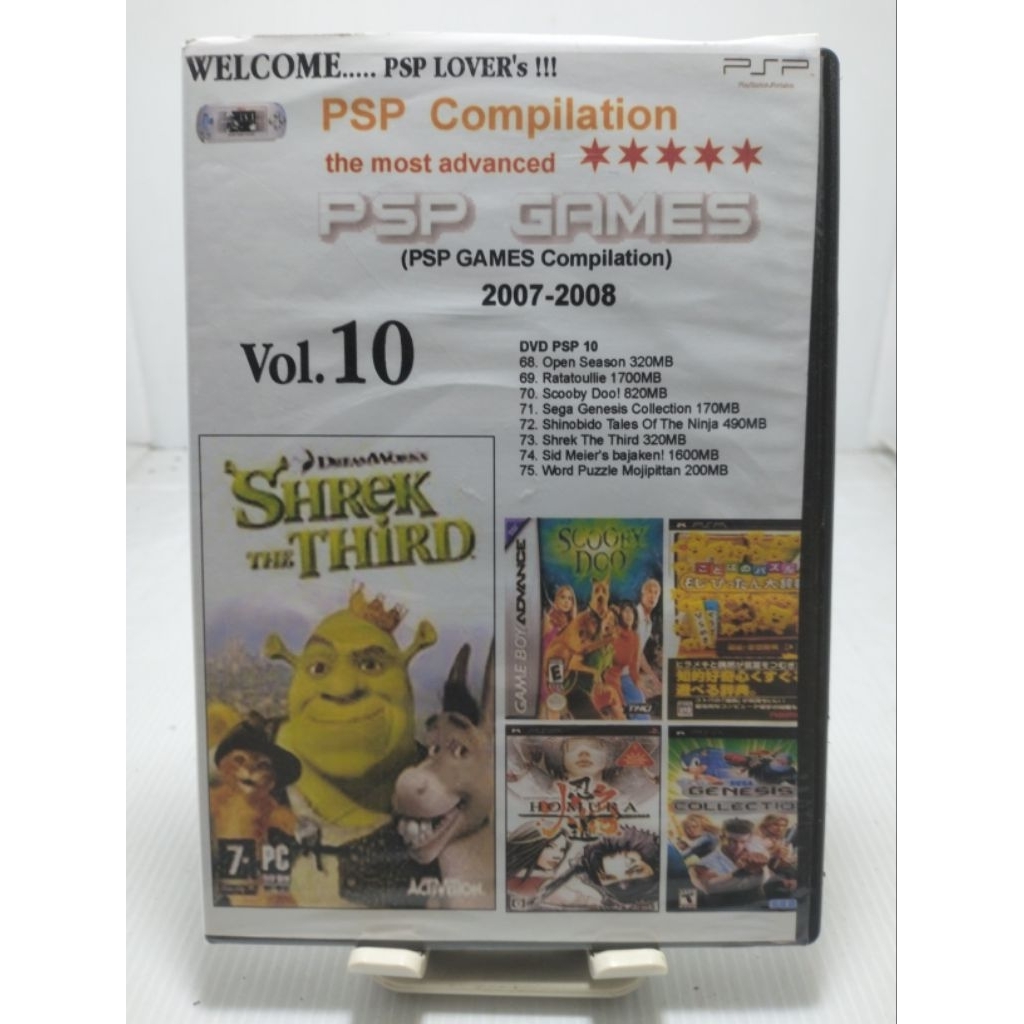 CD PSP Games Compilation