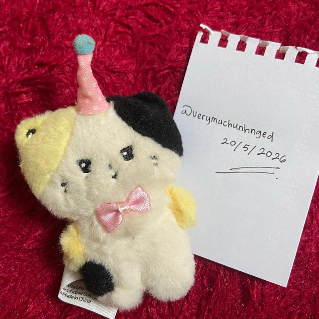 [BOOKED] ZERONI RININI PLUSH PARTY KEYRING