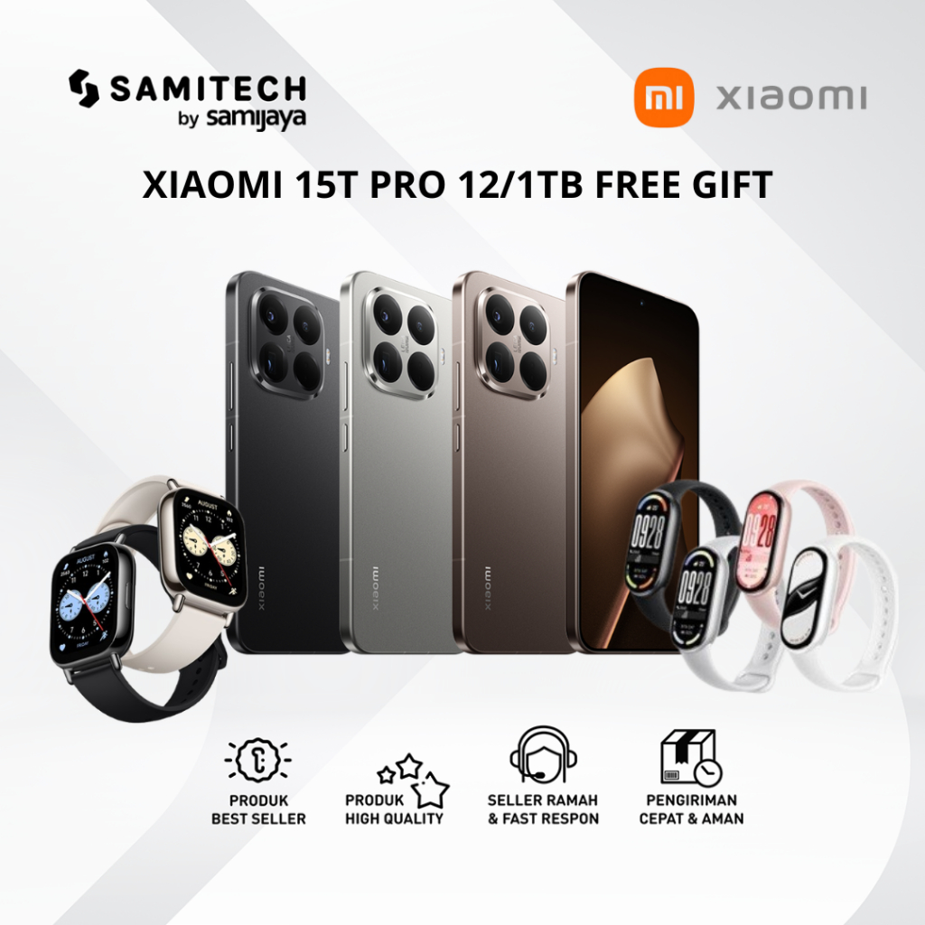 HP XIAOMI 15T PRO 12/1TB RAM 12 PENYIMPANAN 1TB  BERGARANSI RESMI
