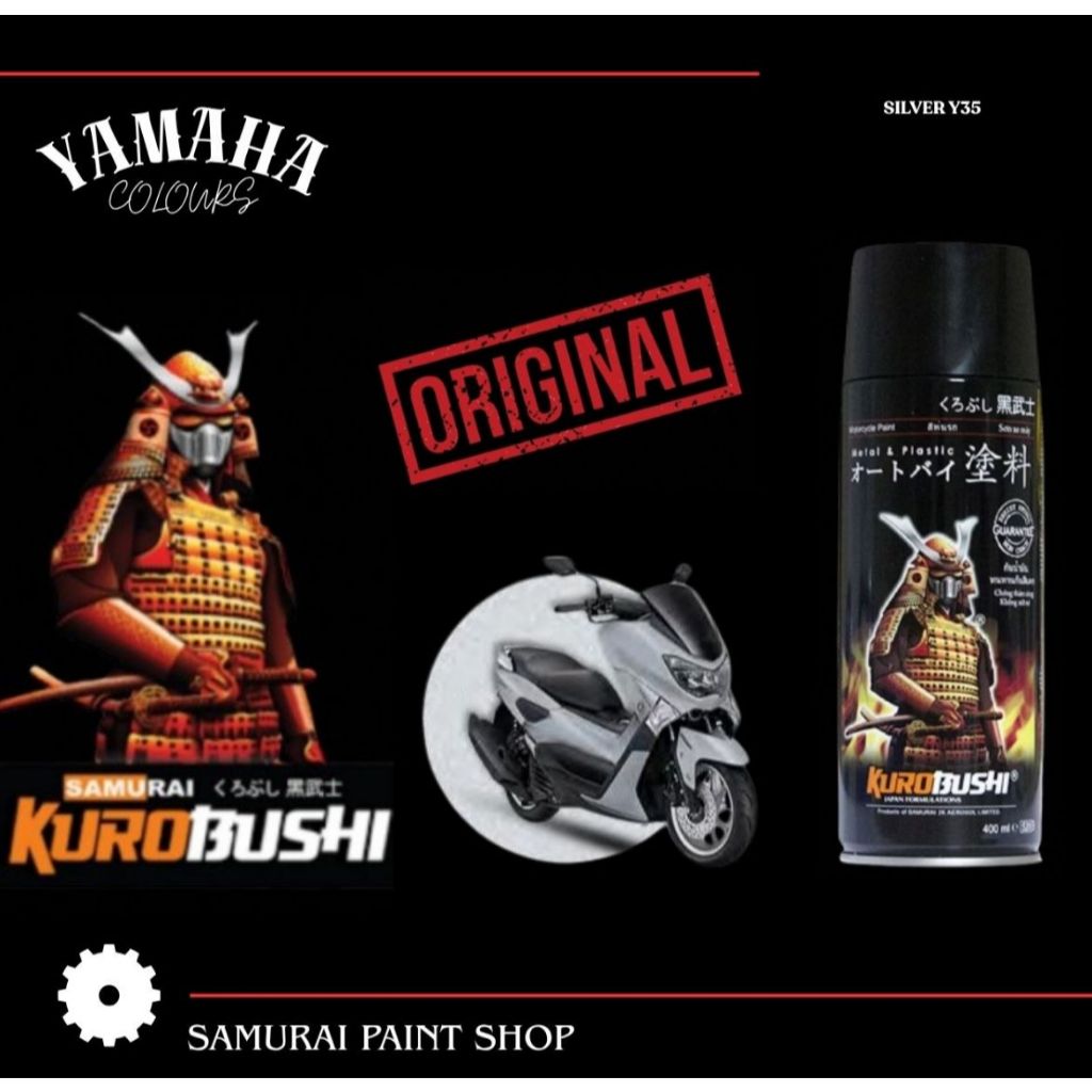 CAT SEMPROT SAMURAI PAINT YAMAHA SILVER Y35