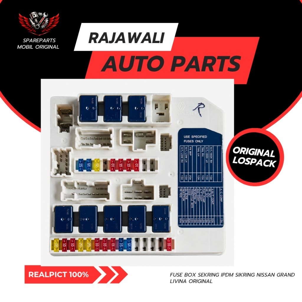 FUSE BOX SEKRING IPDM SIKRING NISSAN GRAND LIVINA ORIGINAL