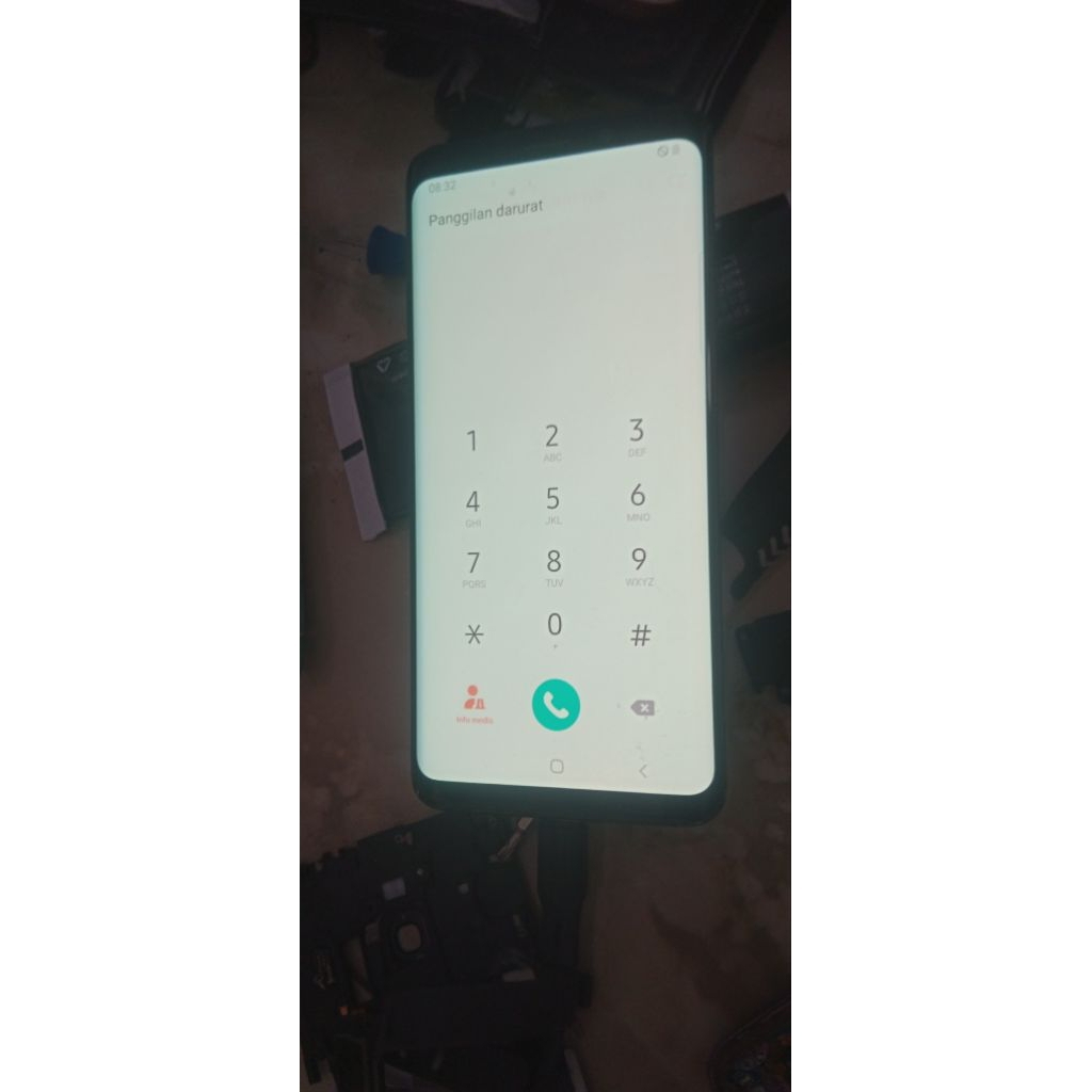 LCD Samsung Galaxy S9 Ori Copotan Shadow Sedikit Tapi Normal