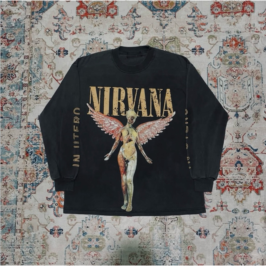 Long Sleeve Tshirt - Nirvana Official