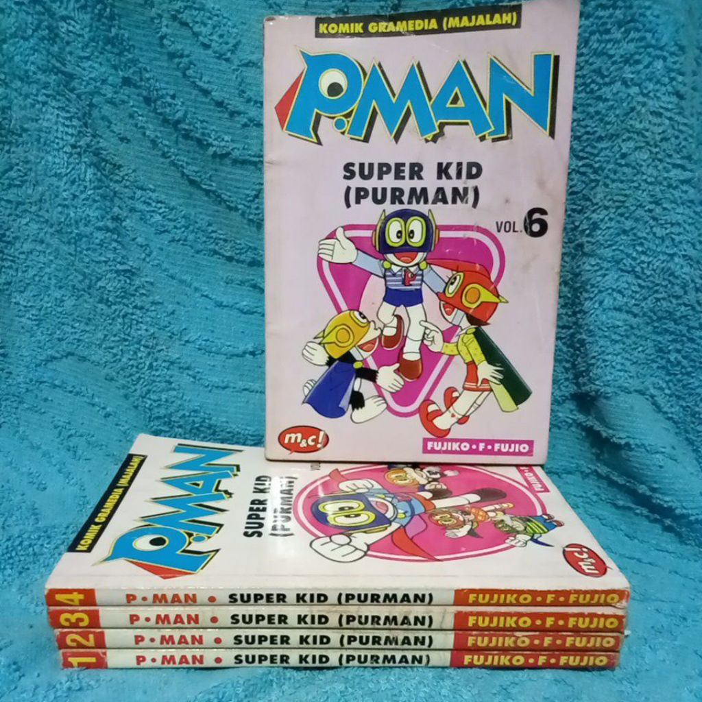 komik p man paket 5 buku