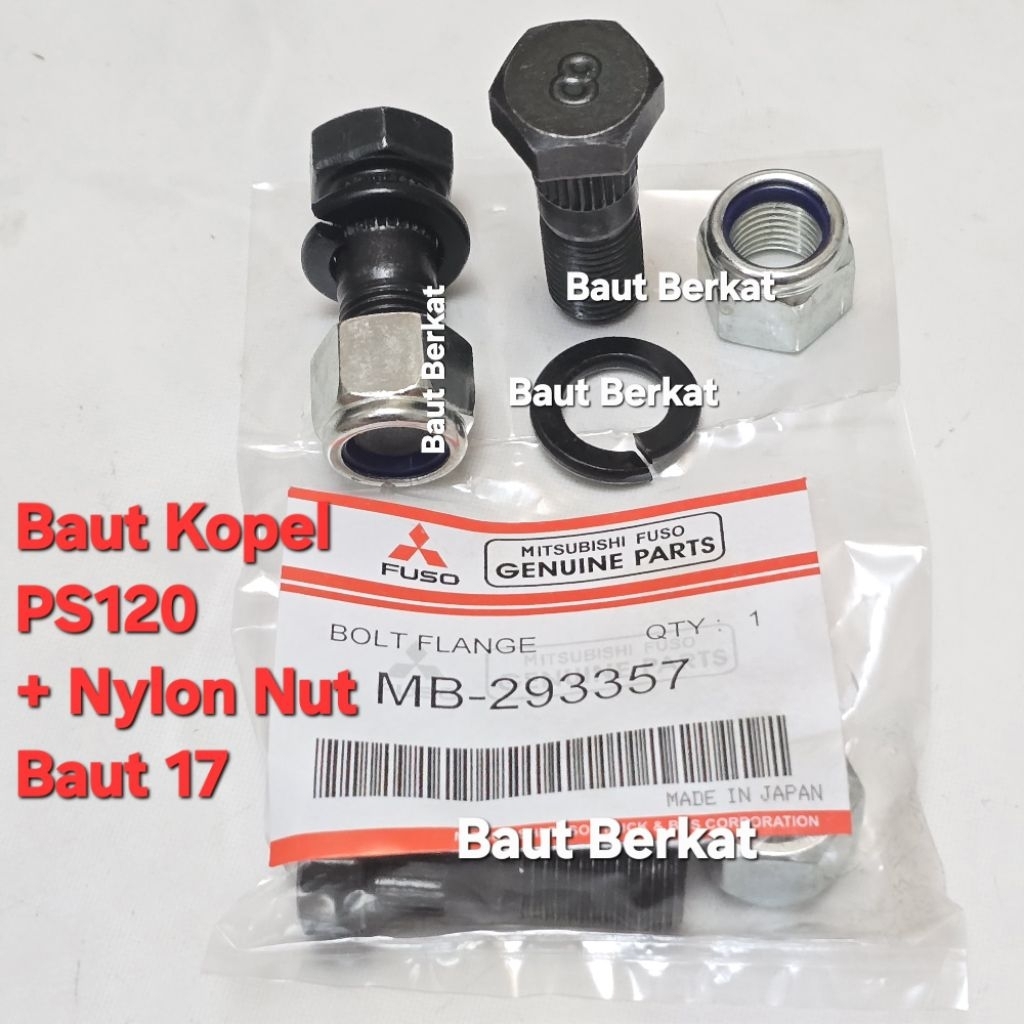 Baut kopel PS120 baut 17 baut kopel mitsubishi PS120 baut 17 baut kopel PS120 kunci 17 baut joint PS