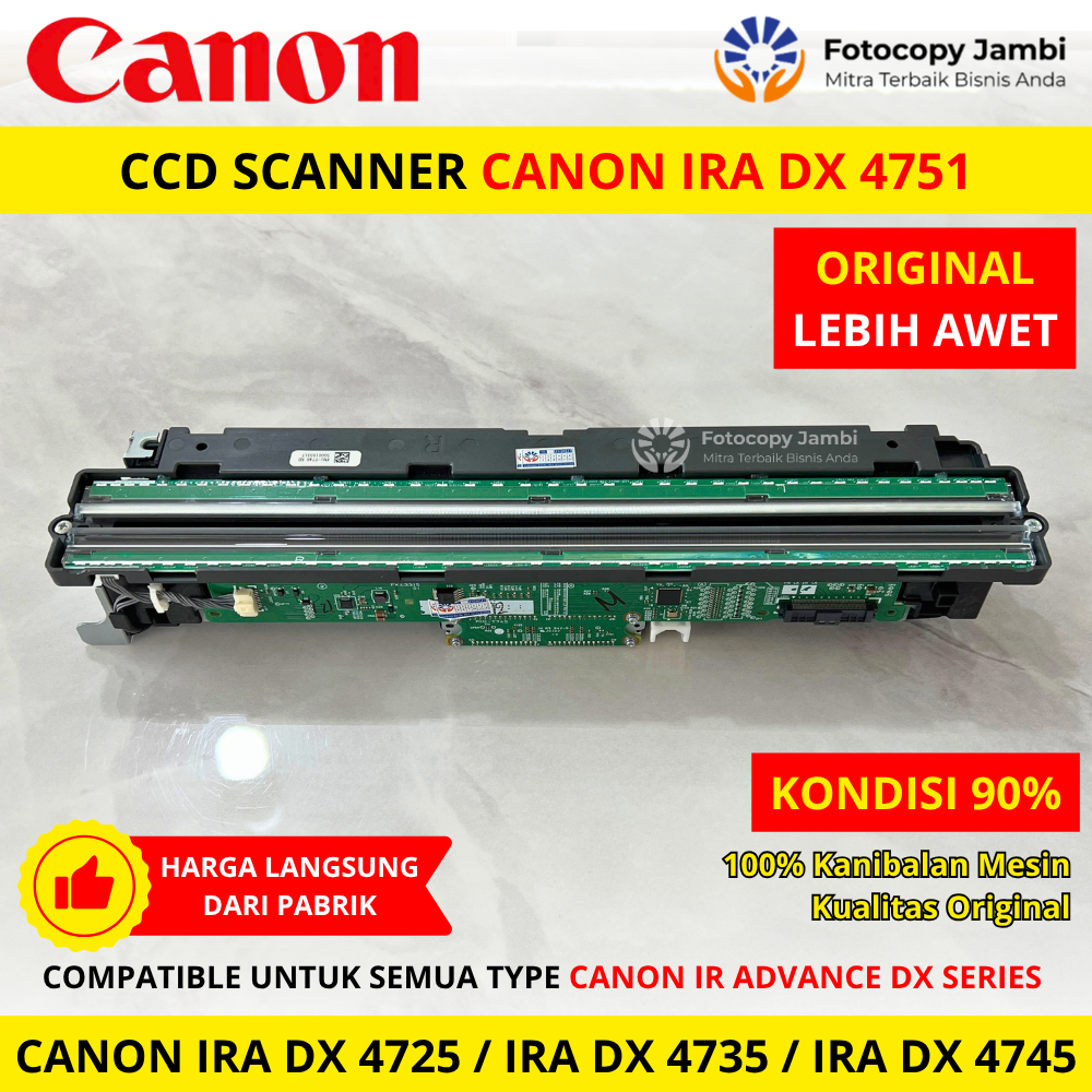 CCD Scanner Canon IRA DX 4751 / 4725 / 4735 / 4745