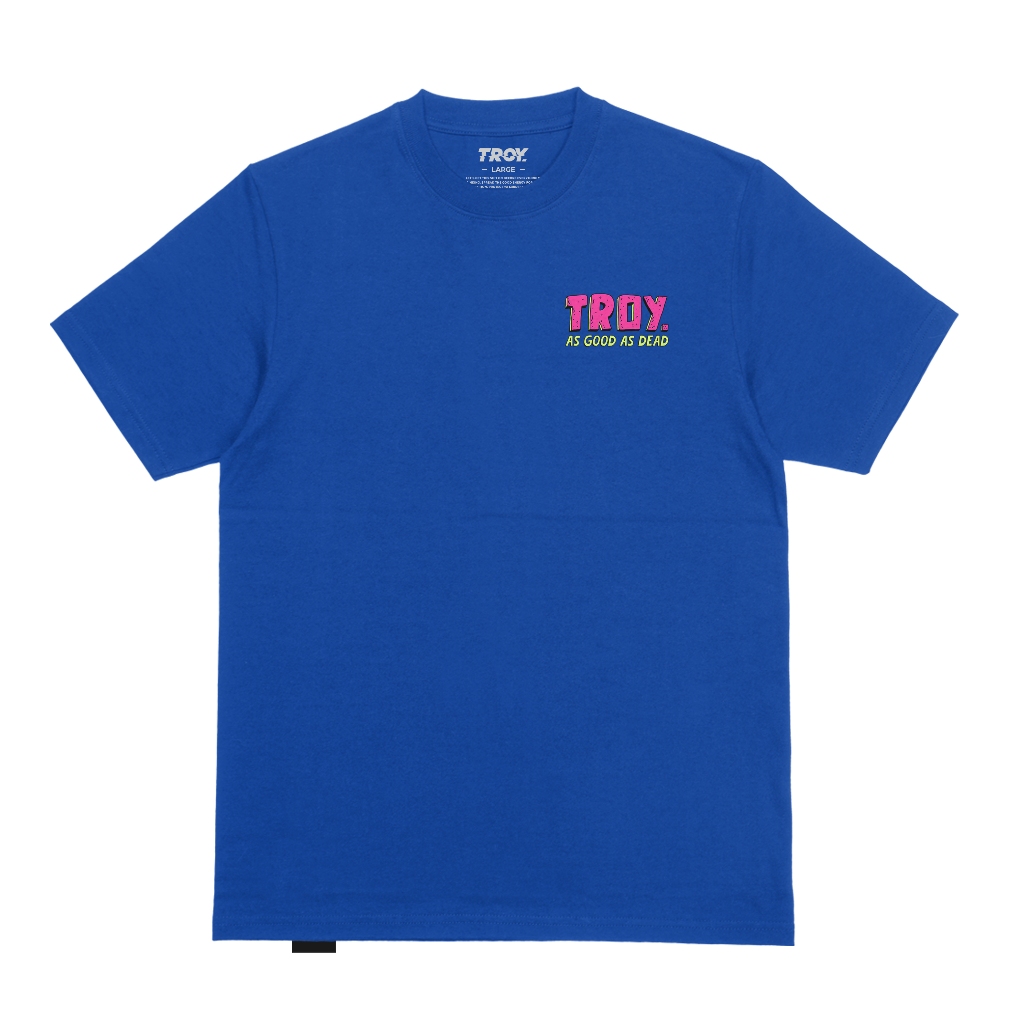 TROY COMPANY Kaos Pria Lengan Pendek - Pink Cosmic Tshirt MTD 2522
