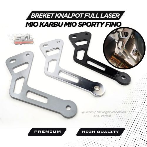 BREKET BRACKET KNALPOT MIO KARBU MIO SPORTY CNC PNP KNALPOT ORIGINAL STANDAR RACING HANGER KNALPOT M