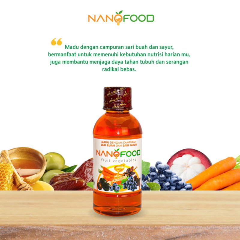 NANO FOOD Suplemen Multivitamin Anak Dewasa Meningkatkan Imunitas 250g BPOM