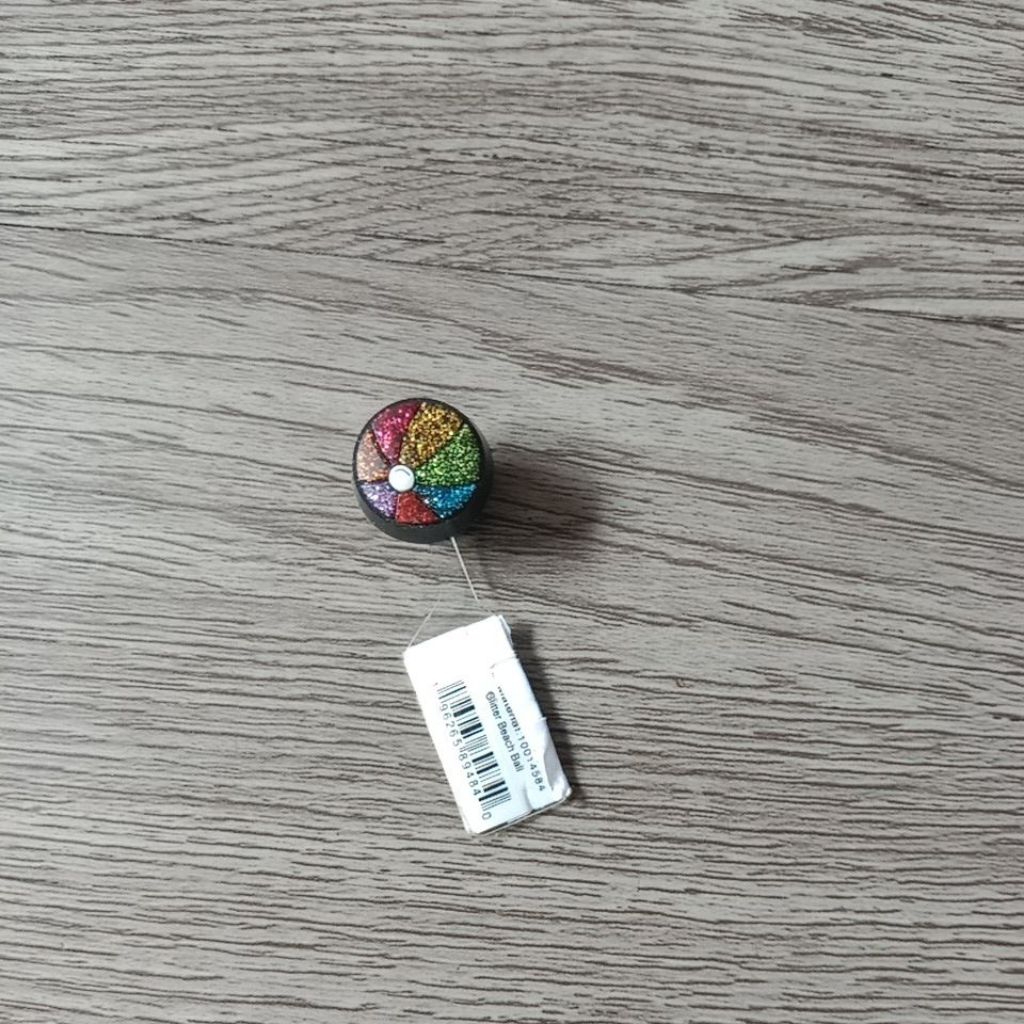 Jibbitz Glitter Beach Ball