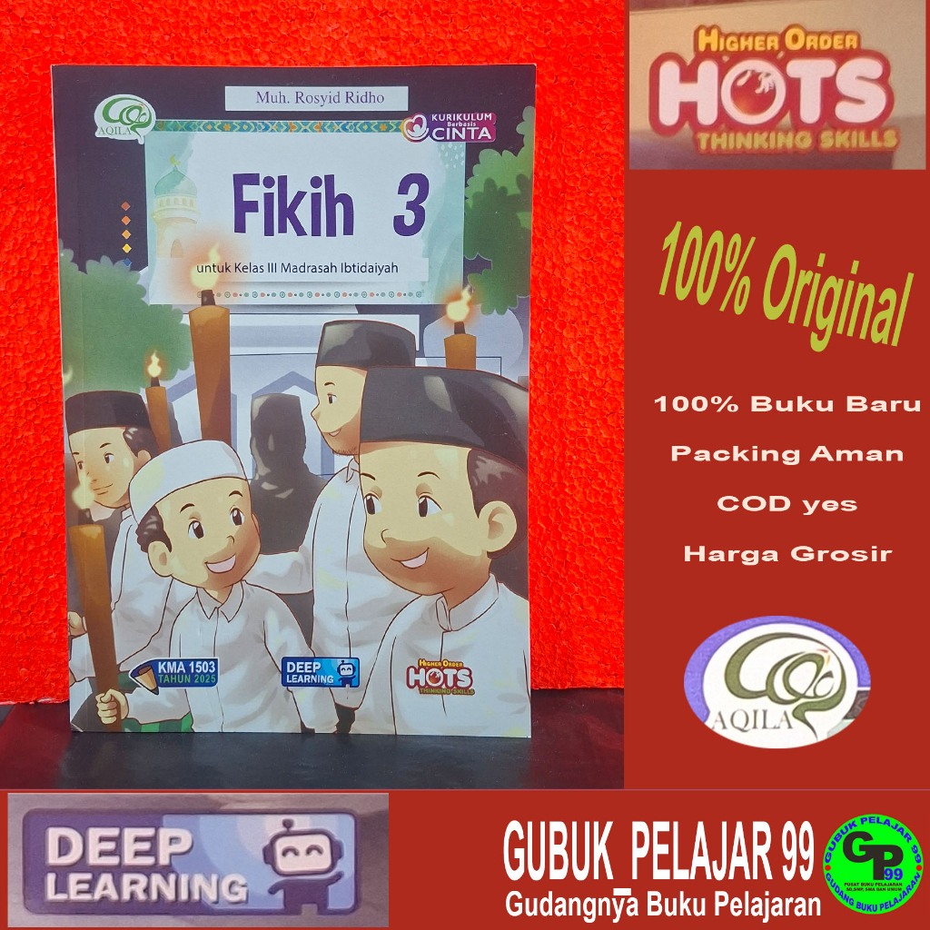 FIKIH KELAS 3 MADRASAH DEEP LEARNING AQILA PT Tiga Serangkai 2026