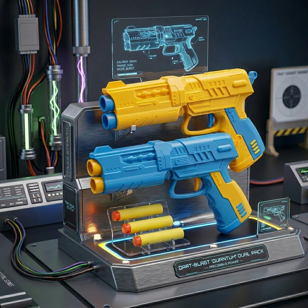 Mainan Pistol Tembakan Peluru Busa Lunak - Soft Bullet Gun Shotgun Mainan Anak Laki Laki Edukasi  Am