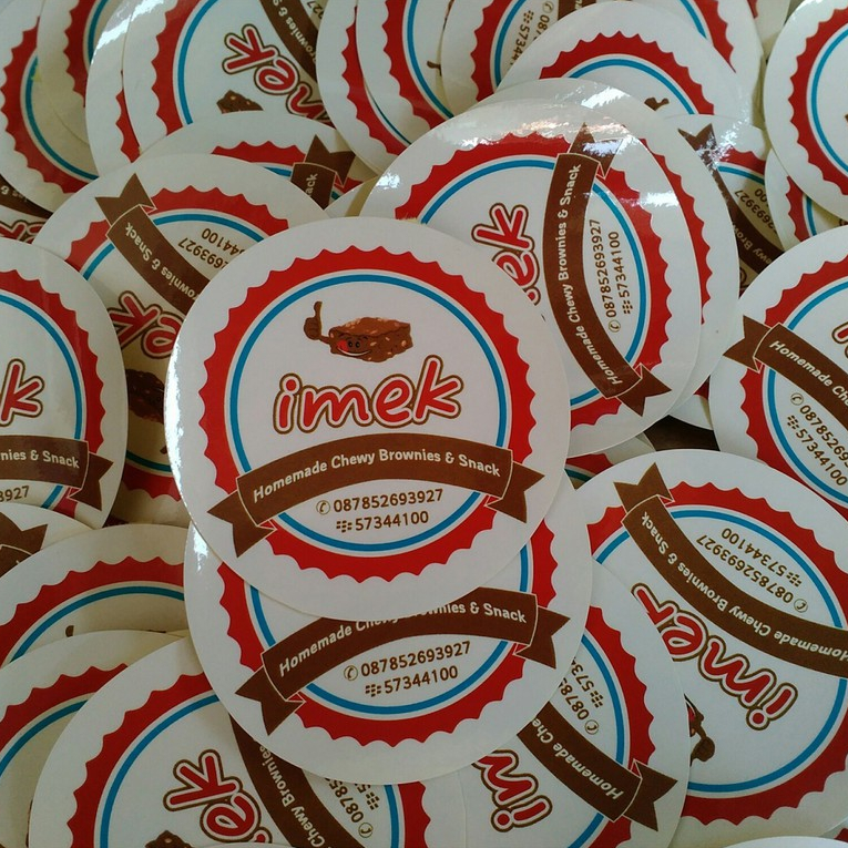 Cetak Stiker  Ritrama Vinyl + Cutting Meteran