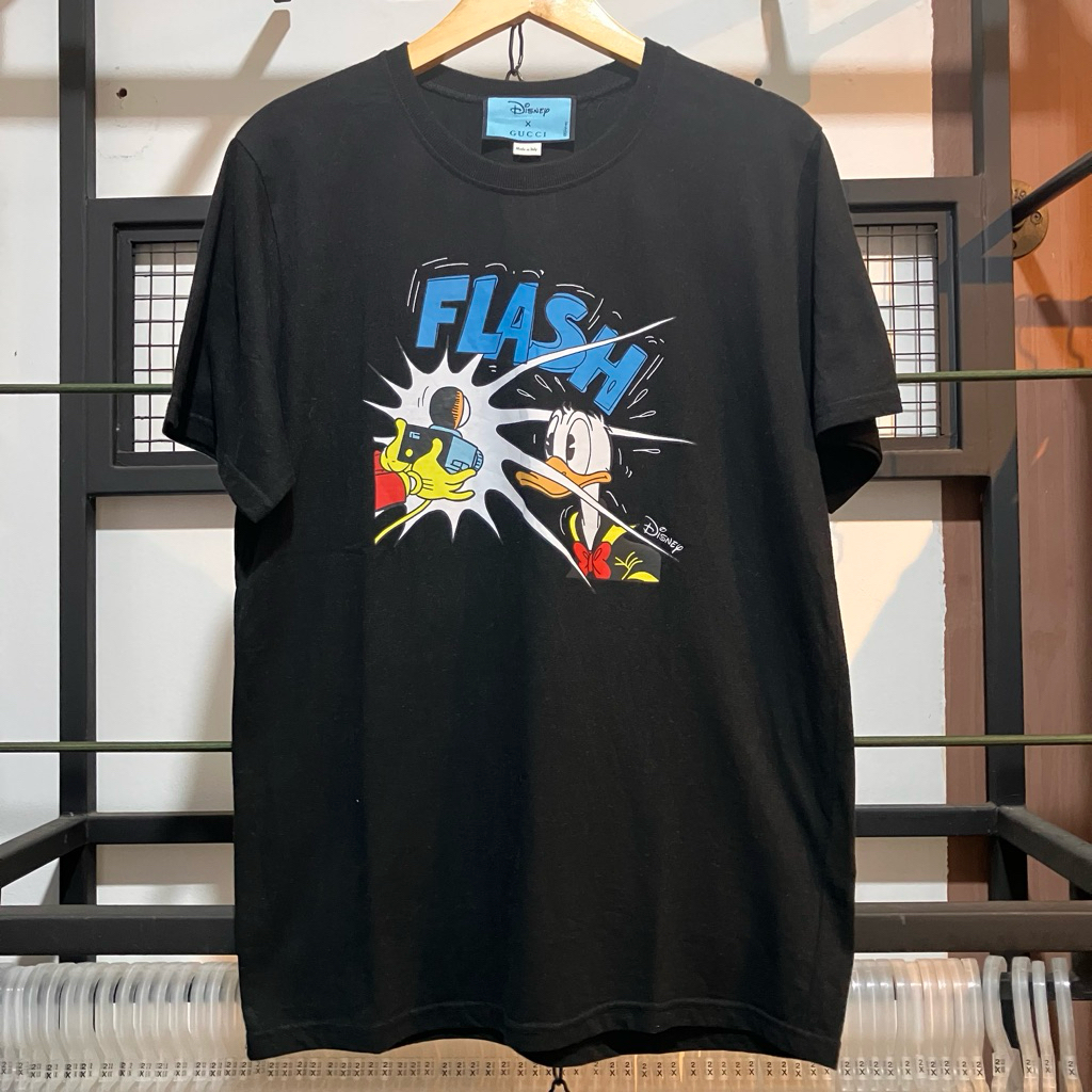 kaos second branded disney x gucci flash