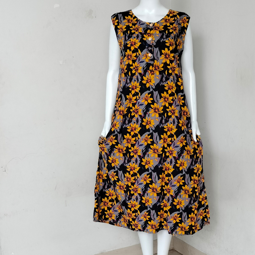 JESS || DS 32 (YUKENSI) DASTER KUDA MAS TANPA LENGAN LD 118CM S/D 126CM