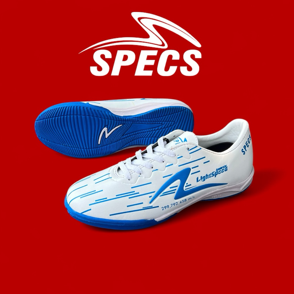 Sepatu futsal specs Accelerator infinity lightspeed II warna biru merah putih pink hitam merH