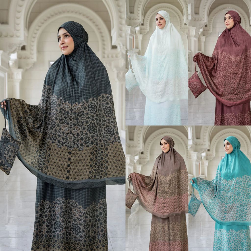 (Under Tag) Buttonscarves Haramain 2 Prayer Robe
