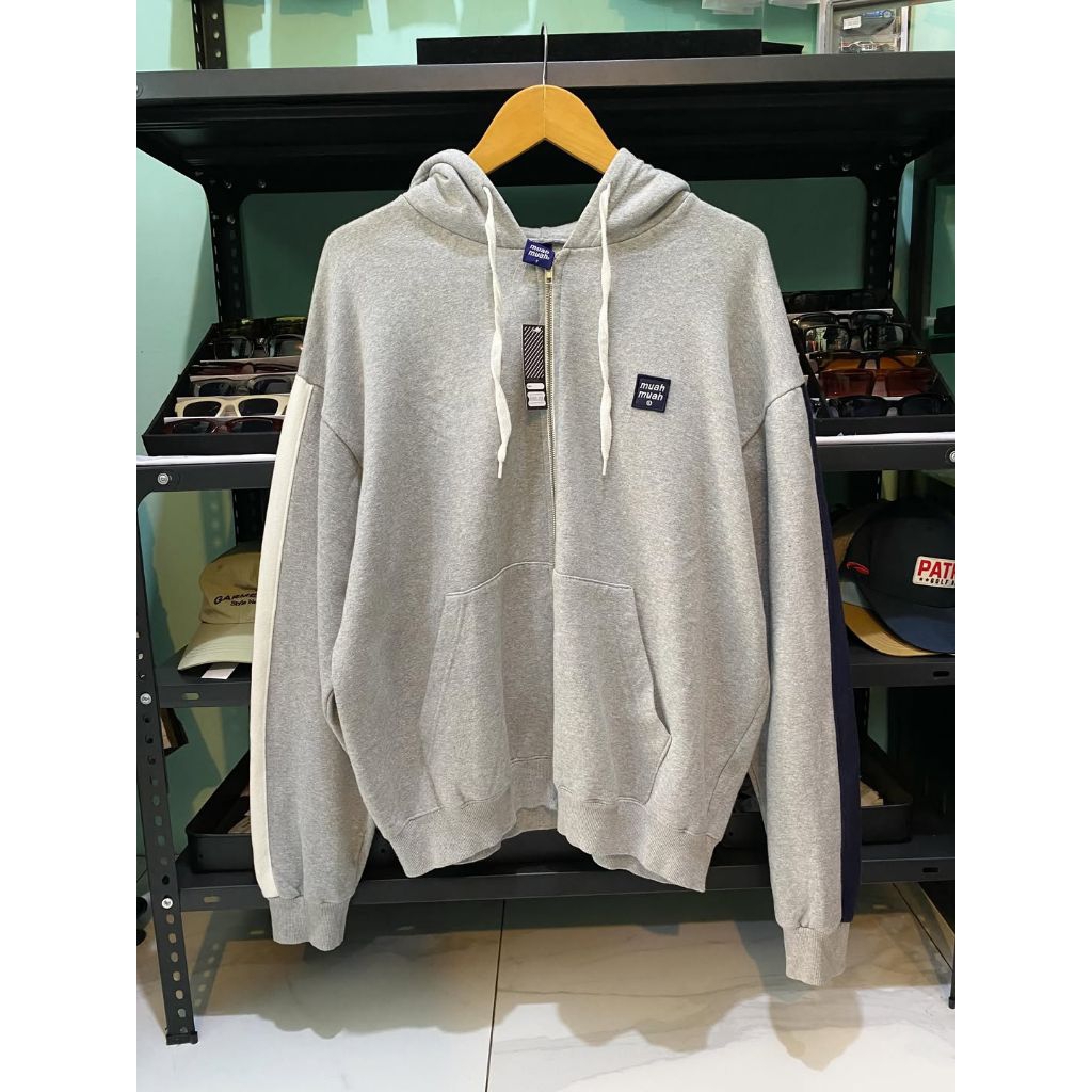 HOODIE zipper oversize MuahMuah Authentic