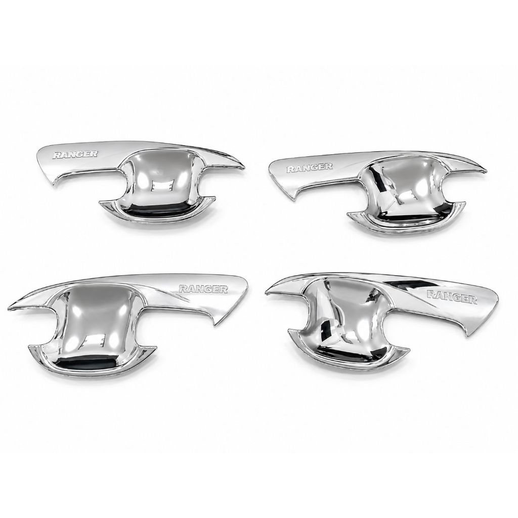 Dracco Cover Outer Ford Ranger Chrome – Aksesoris Outer Pintu Ford Ranger Premium
