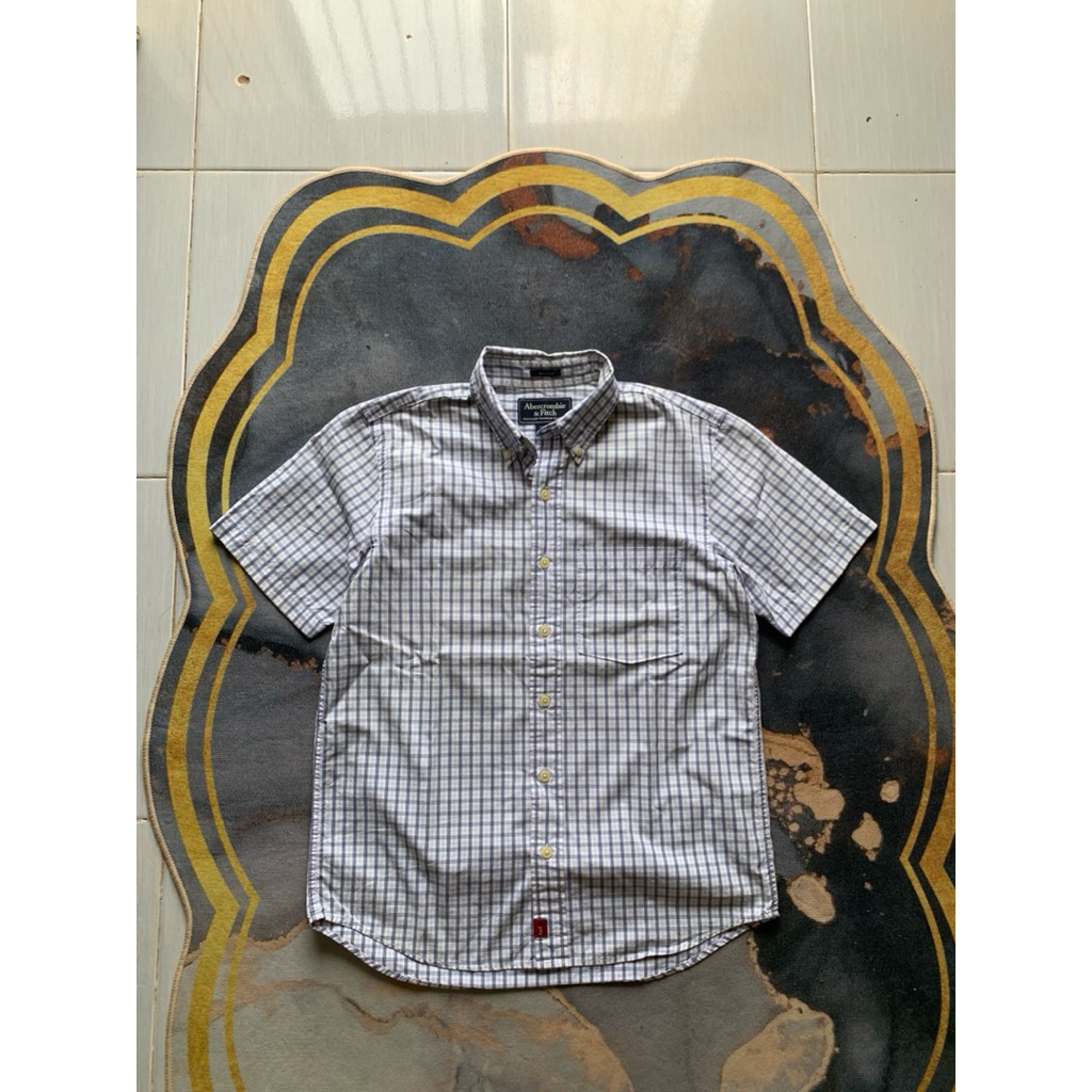 kemeja pendek abercrombie&fitch second