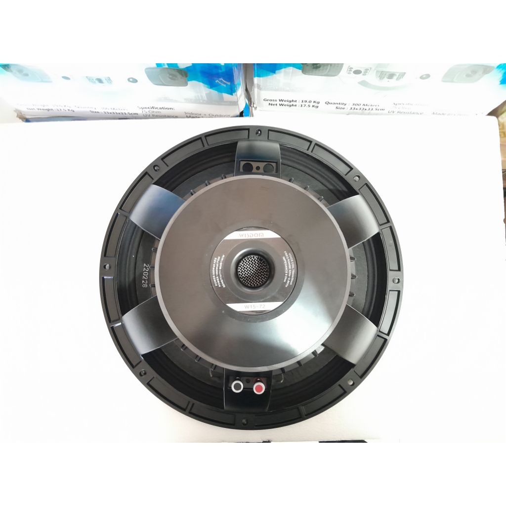 SPEAKER WISDOM 15 IN W15-72