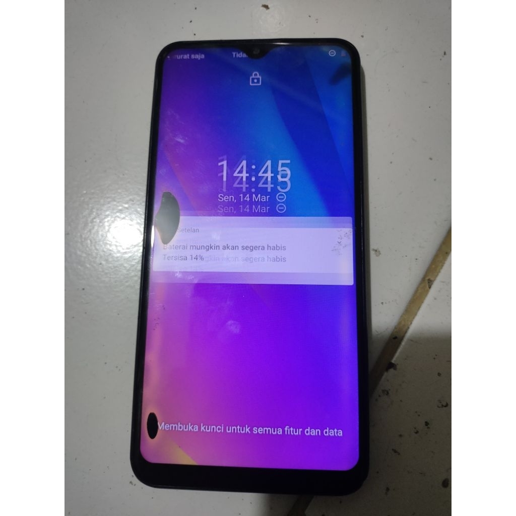 lcd frame Advan g5 minus tompel ori copotan