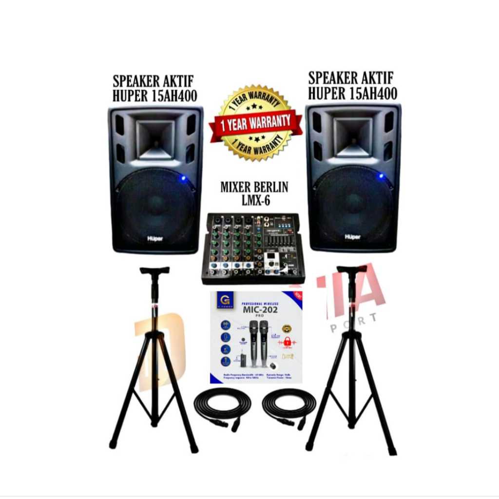 Paket SoundSystem Huper / Paket Meeting / Outdoor / Indoor VIII