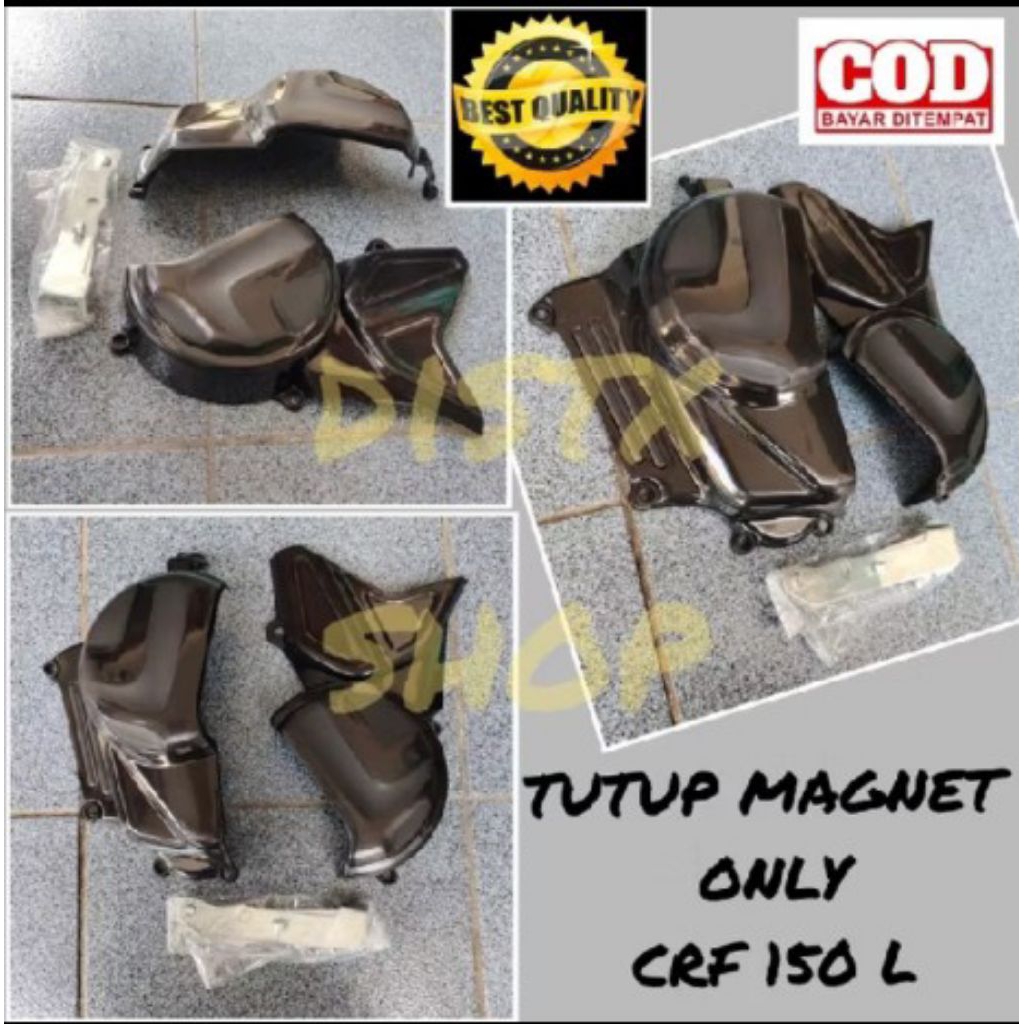 TUTUP MAGNET ONLY CRF 150 L COVER BLOK MESIN CRF 150 L TRAIL SUPERMOTO