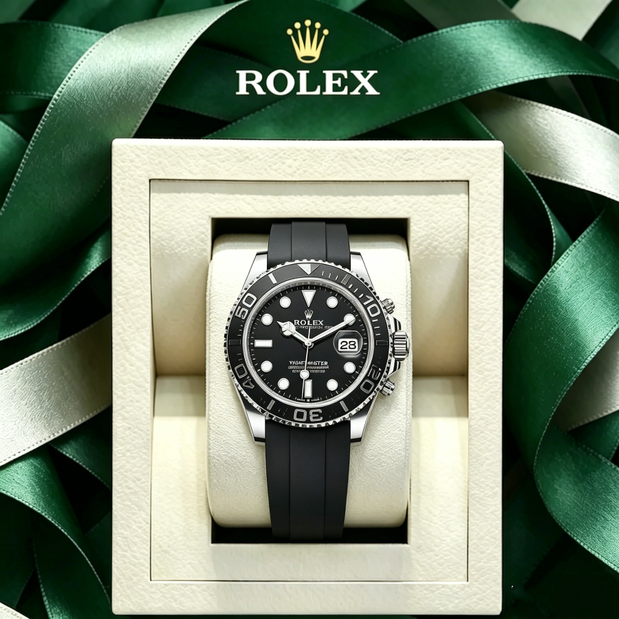 100% Original Authentic Rolex Yacht-Master Watch M126331-0004 Fitted with automatic mechanical movem