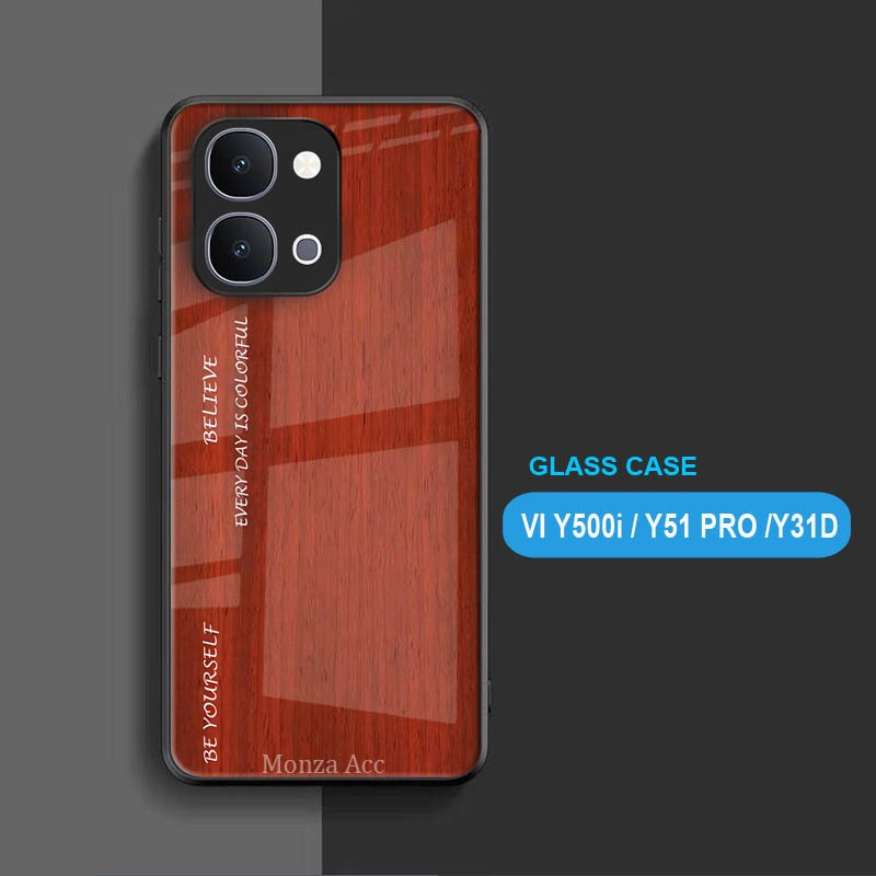 Softcase Glass Kilau For VIVO Y500i Y51 PRO Y31D Terbaru - Casing Hp VIVO Y31D Y51 PRO Y500i  - N25