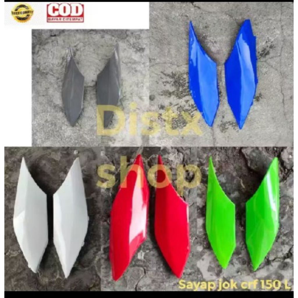 SAYAP JOK CRF 150L COVER BODY CRF150L SAYAP SAMPING CRF 150L COVER BODI CRF 150 L TRAIL SUPERMOTO