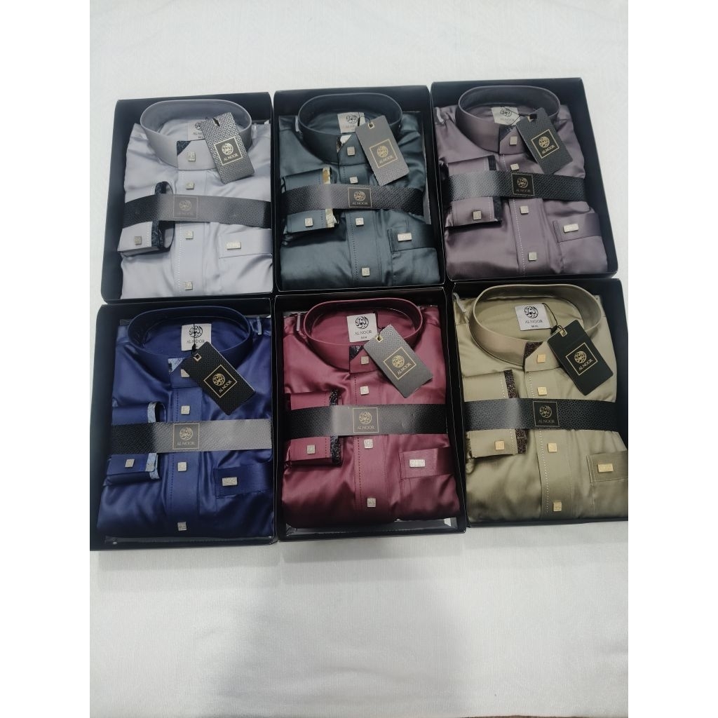 GAMIS JUBAH AL NOOR PREMIUM MANSET POLYSTER SAUDI