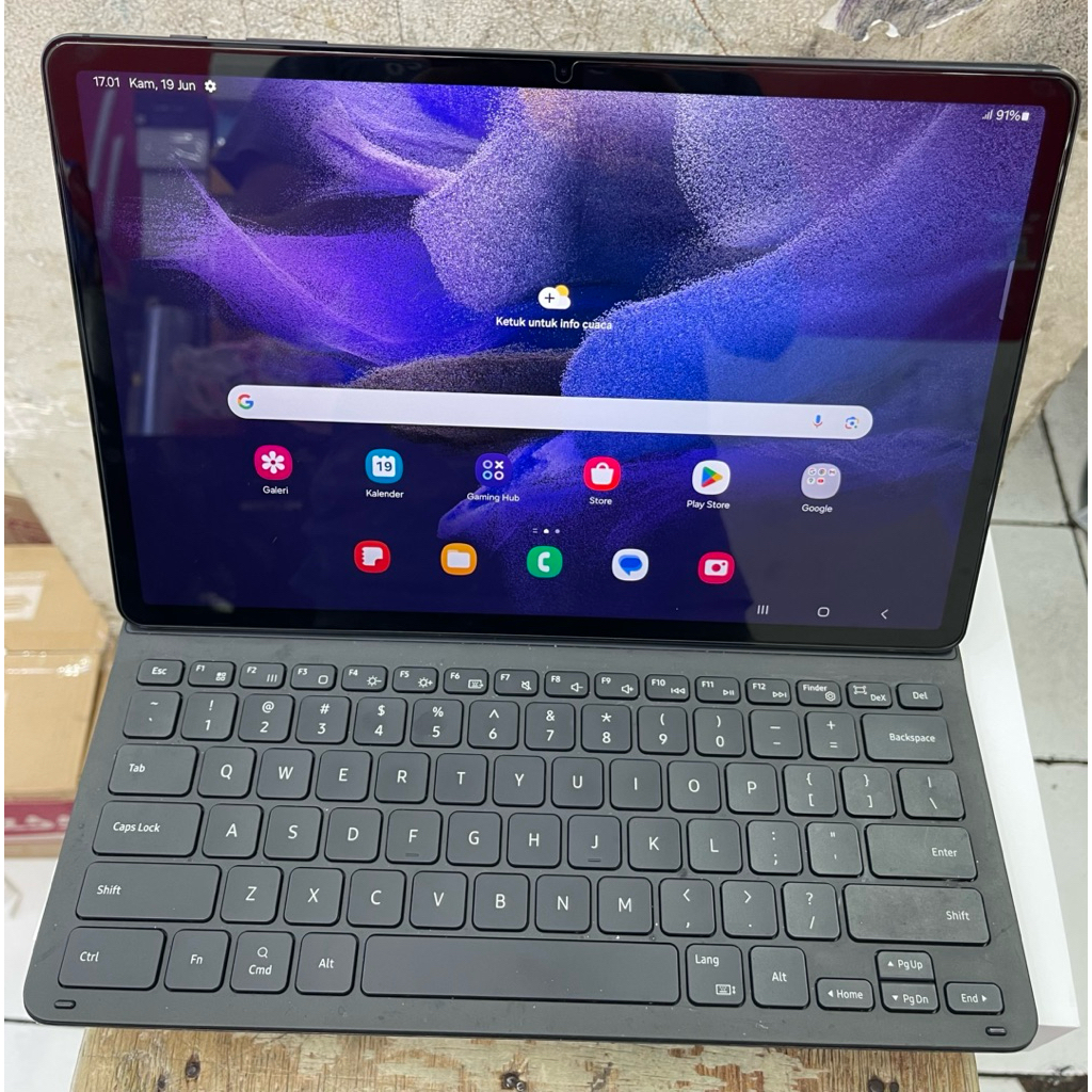 Hp Second SAMSUNG Tab S7 FE 5G 6GB/128GB Fullset