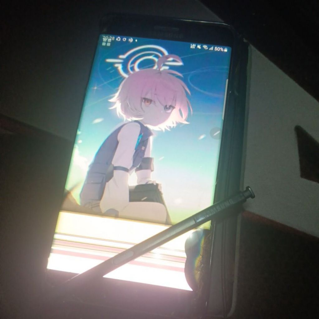 Samsung Galaxy Note FE Fan Edition Batangan Minus LCD Rusak Tombol Pancing Charger Bahan Kanibal