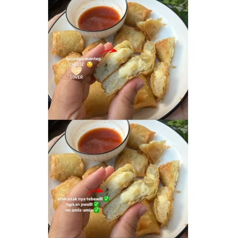 OTAK-OTAK Lumpia Keju