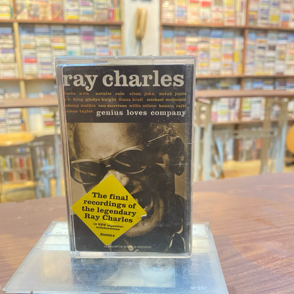 KASET PITA RAY CHARLES - GENIUS LOVES COMPANY