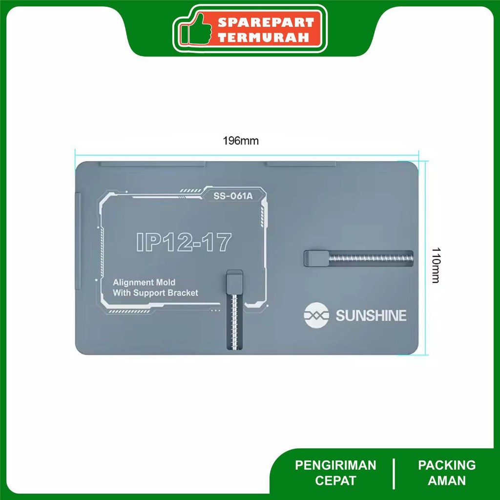 MOLD LAMINATING LCD FOR IPHONE 12 17 SERIES - SUNSHINE SS-061A