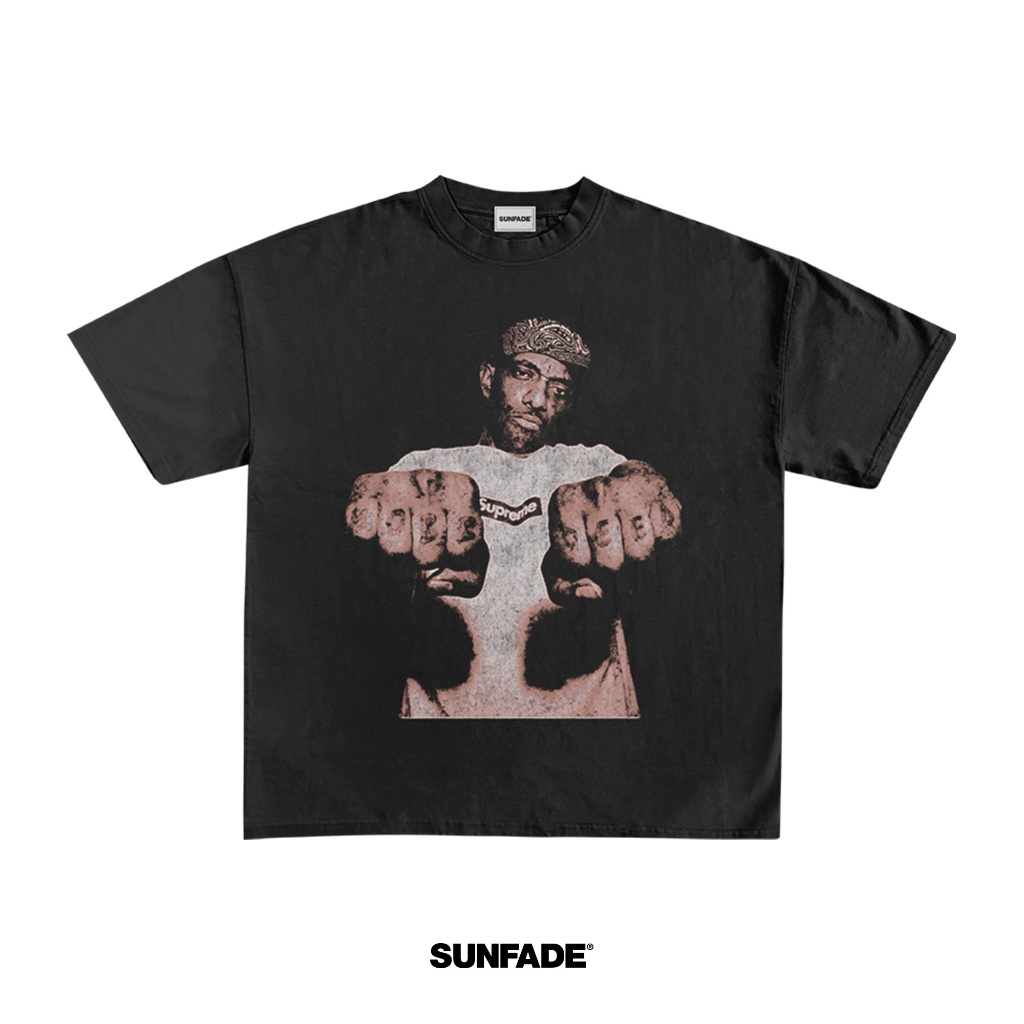 Kaos Bootleg Prodigy Mobb Deep Fanart Vintage T-Shirt Streetwear Oversize Unisex Cotton Combed 24s
