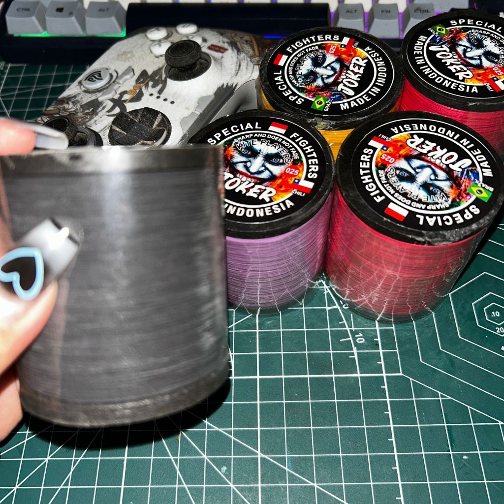 [PROMO TERMURAH] Benang Joker Gelasan Warna Random 6 PCS  Benang Joker Gelasan